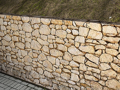 MURO DE PEDRA EM PEDREIRA - JAGUARIUNA :: STRANIERI PEDRAS