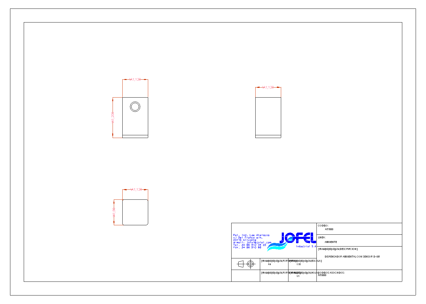 AI75000 D-108 com sensor