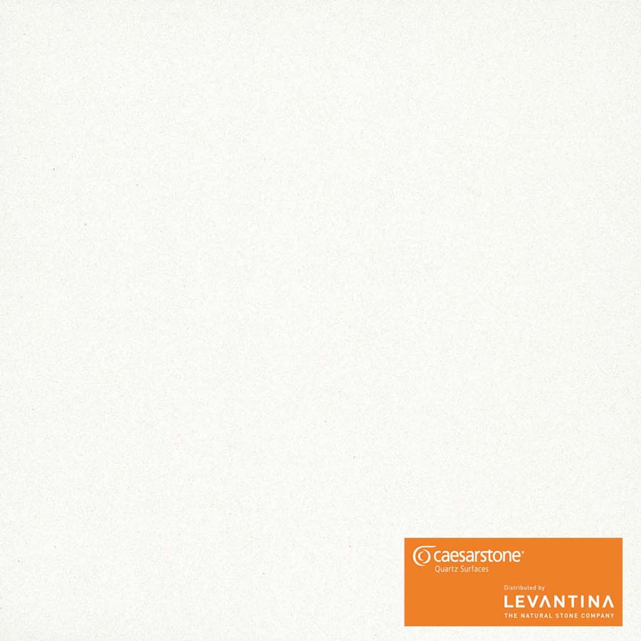 LEVANTINA. Aglomerado de quartzo Caesarstone 2141 Snow.